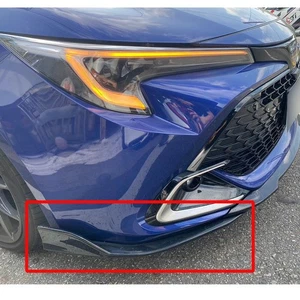 Painted For Toyota Auris Corolla 5DR D Type Front Side Bumper Lip Splitter 2PCS - Picture 1 of 9