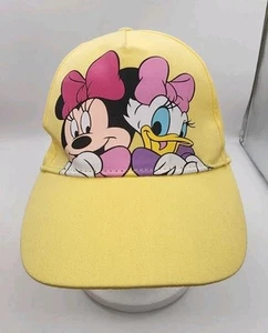 Disney Minnie Mouse and Daisy Duck Baseball Cap For Girls, Yellow, Preowned  - Picture 1 of 7