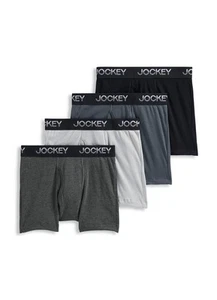 Jockey Boys' Cotton Blend Boxer Brief - 4 Pack - Picture 1 of 7