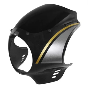 Black-smoke Windscreen Windshield Headlight Fairing for YAMAHA XSR900 2022-2025 - Picture 1 of 11