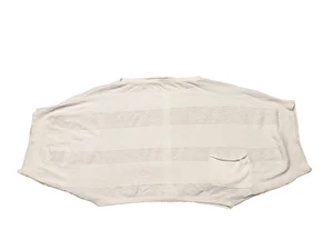 Costa Blanca DAMEN Cropped Top Knopfleiste Dolmanärmel weiß Stretch Größe S - Bild 1 von 12