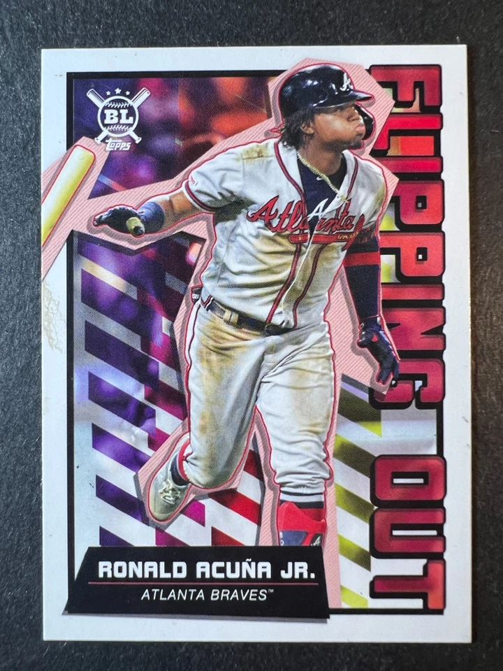 2020 Topps Big League Flipping Out Ronald Acuna Jr. #FO-2 - Image 1 of 2