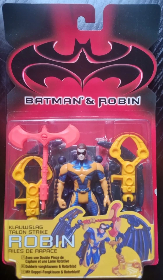 Kenner BATMAN & ROBIN ACTION FIGUR ROBIN - EISZEIT - DC COMICS 1997 - OVP