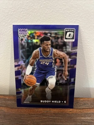 2017-18 Donruss Optic Purple Prizm  BUDDY HIELD #128 🔥 Sacramento Kings - Image 1 of 3