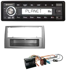 Continental USB 1DIN AUX DAB MP3 Autoradio für Peugeot 308 07-09 dunkelsilber - Bild 1 von 9