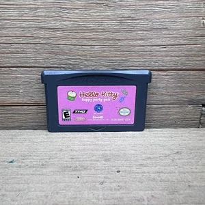 Nintendo GameBoy Advance Hello Kitty Happy Party Pals 2005 solo cartucho juego - Imagen 1 de 4