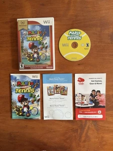 Mario Power Tennis (Nintendo Wii) CIB Completo y Probado - Envío Rápido Envío Gratis - Imagen 1 de 5
