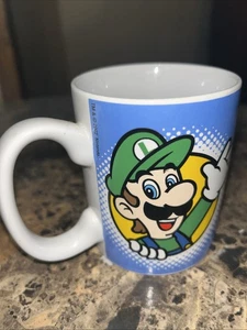 Super Mario Bros Coffee Mug Frankford Candy 2022 Mario, Luigi & Peach Nintendo - Picture 1 of 5
