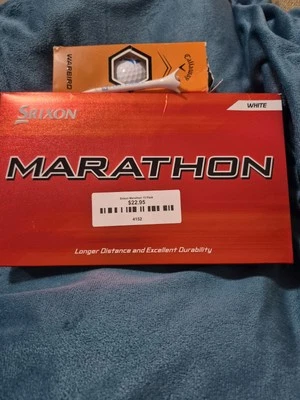 (14 Golf balls) 9 NEW Srixon Marathon, 5 Callaway Balls, 1 Tee - Image 1 of 4