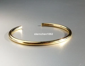 Trollbeads * Silber Armspange, vergoldet * Silver Bangle, gold-plated * XXS - L - Picture 1 of 4