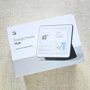 Altavoz Google Nest Hub Home 1ª Generación GA00515 Carbón Pantalla 7" Sellado de Fábrica - Imagen 1 de 5