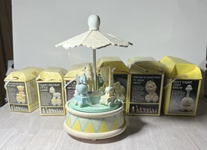 1985 Precious Moments Baby Elefant Spaziergang Musik Tier Zug Geburtstag 6 siehe Beschreibung - Bild 1 von 15