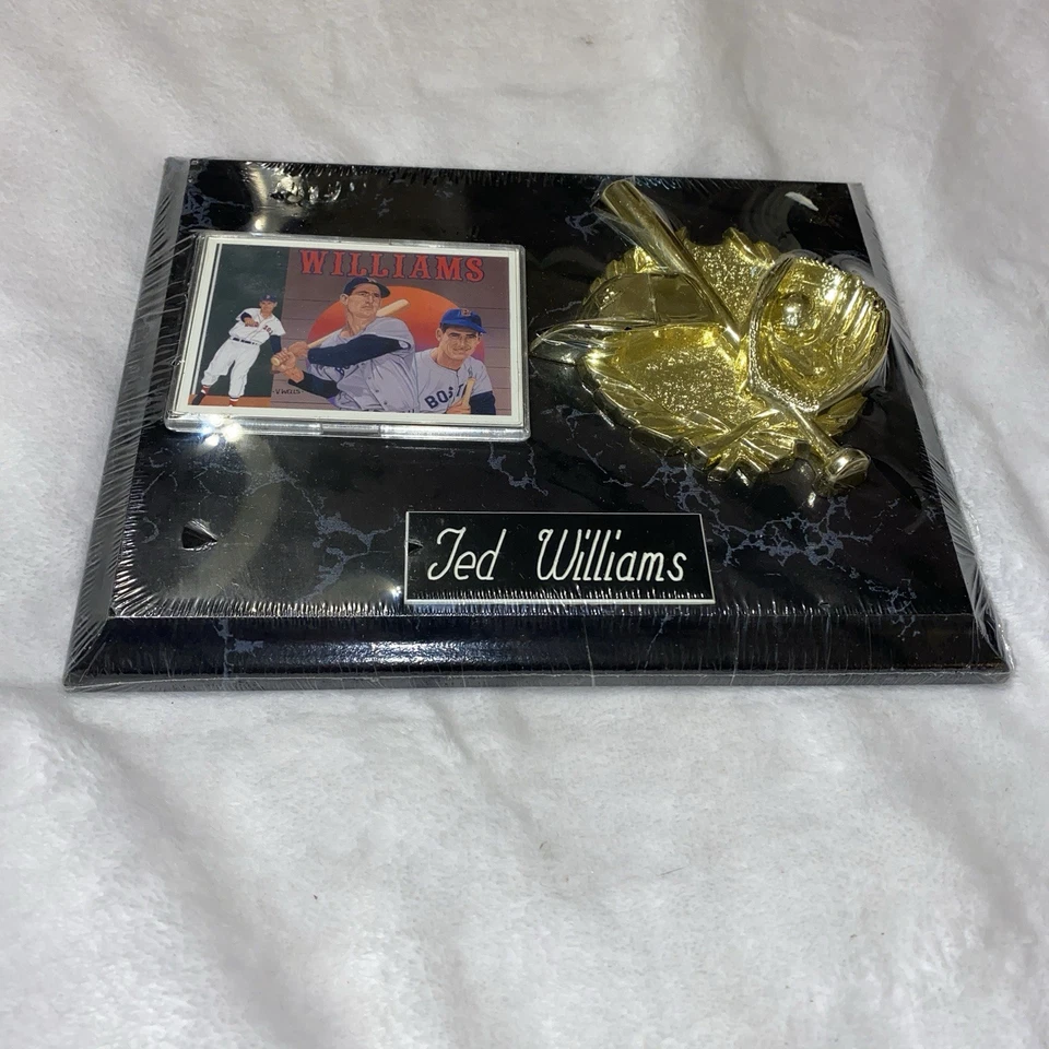 1991 Ted Williams Boston Red Sox Plaque - Image 1 of 4