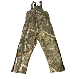 C.E. Schmidt Youth Realtree Camouflage Insulated Overalls Camo Hunting Size XL - Picture 1 of 8