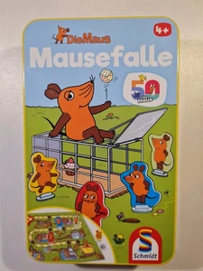 Schmidt Spiele Die Maus Mausefalle Reisespiel Metallbox topp Zustand Anleitung - Bild 1 von 2