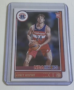 Corey Kispert 2021 Panini Hoops Rookie RC #212 Washington Wizards - Picture 1 of 1