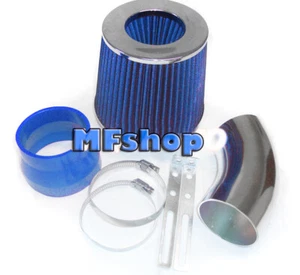 Blue For 2000-2005 Toyota Rav4 Rav 4 2.4L L4 Air Intake System Kit + Filter - Picture 1 of 1