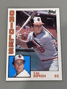 1984 Topps Cal Ripken Baltimore Orioles #490 Baseball Card
