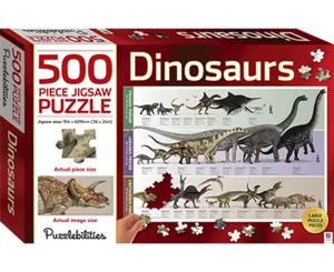 Hinkler Puzzlebilities Dinosaurs 500 Piece Jigsaw Puzzle NEW - Picture 1 of 1