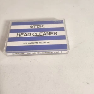 TDK Tape Cassette Head Cleaner HC-1 For Cassette Tape Recorders - Picture 1 of 5