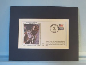 1992-93 Rookie of the Year - Magic Great Shaquille O'Neal & Comemorative Cover, - Picture 1 of 1