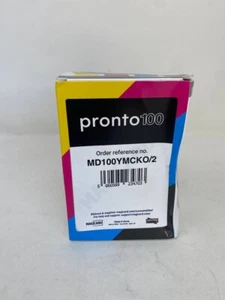 Magicard MD100YMCKO / 2 Farbband 100 Drucke mit 100 PVC Karten für Pronto 100 - Bild 1 von 3