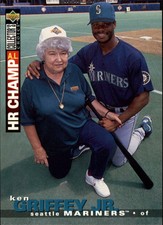 1995 Collector's Choice Seattle Mariners Baseball Card #70 Ken Griffey Jr.