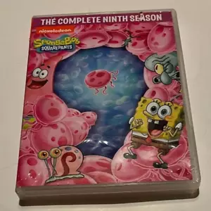 NICKELODEON ~ SPONGEBOB SQUAREPANTS ~ THE COMPLETE NINTH SEASON ~ DVD ~ 4 Discs - Foto 1 di 5
