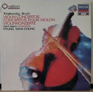 DECCA 417 270-1 TCHAIKOVSKY, BRUCH, KYUNG WHA CHUNG VIOLIN CONCERTOS HOLLAND LP - Picture 1 of 4