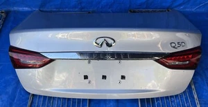 ⭐⭐2018 - 2020 INFINITI Q50 TRUNK LID DECK TAIL GATE HATCH GRAY # OR15-TRS299⭐⭐ - Picture 1 of 8