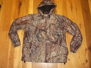 Gamehide Mossy Oak Duck Blind CPJ Insulated Hooded Hunting Jacket Men's M ( H14) - Picture 1 of 10