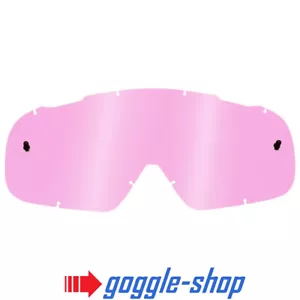 GOGGLE-SHOP REPLACEMENT LENS for FOX AIRSPACE MOTOCROSS MX GOGGLES PINK TINT - Picture 1 of 1