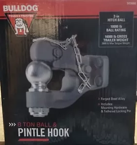 NEW Bulldog 8 ton Ball and Pintle Hook -Steel- 7411655 - Picture 1 of 3