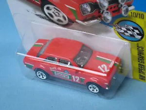 Hot Wheels 1970 Ford Escort RS1600 Rosso Edizione USA Castrol Rally BP 70mm Giocattolo 12 c - Foto 1 di 2