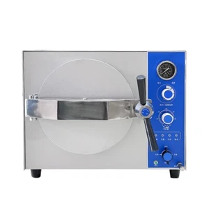 Esterilizador de vapor de alta temperatura 20L 1500W médico autoclave - Imagen 1 de 11