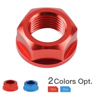 CNC Front Axle Shaft Lock Nut M16x1.5 For Honda CR125R CR250R CRF 250 450 R X RX - Picture 1 of 9