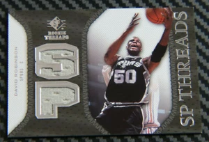 2007-08 SP ROOKIE THREADS DAVID ROBINSON SP THREADS DUAL JSY - Bild 1 von 2