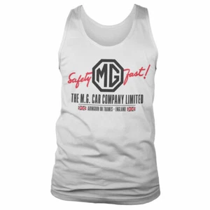 Licenza Ufficiale M.G. Cars Co. - Canotta canotta Inghilterra taglie S-XXL - Foto 1 di 1