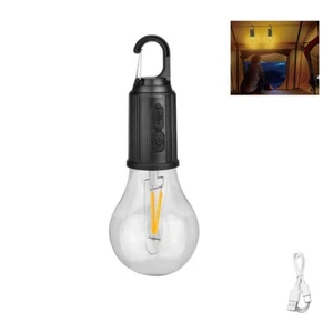 Lámpara LED Acampada USB Recargable Con Gancho Portátil Luz Emergencia B0628 - Imagen 1 de 2