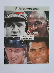 The Dallas Morning News - ESPN Sports Century - September 12, 1999 - Picture 1 of 3