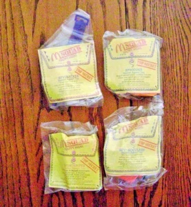 1992--M-SQUAD (Komplettsatz 4 Spielzeuge) von McDonald's [Neu in Verpackung] - Bild 1 von 5