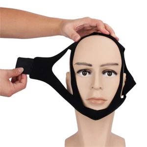 Anti-Schnarchband aus Neopren für ruhigen und erholsamen Schlaf ohne Schnarchen - Bild 1 von 8