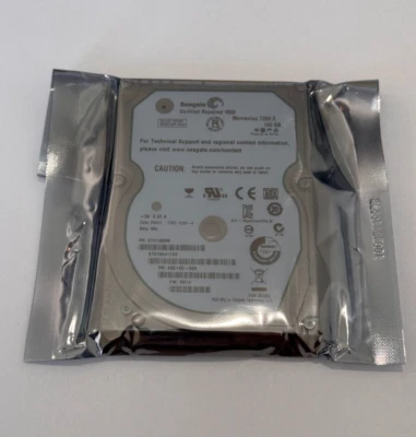 Seagate Momentus ST9160411AS 160GB 9GE14D-300 SATA  7200RPM  2.5" Internal HDD - Image 1 of 2