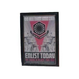 Disney Pin 2019 Star Wars Galaxy's Edge Join the 709 Mystery Enlist Today Poster - Picture 1 of 10