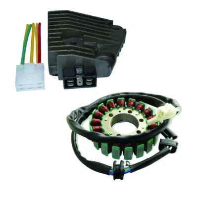 Stator Coil & Regulator Rectifier for Yamaha Virago V Star 250 1996-2018 /XV250 Foto 1 de 4