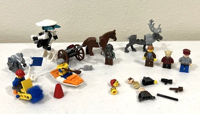 LEGO Mixed Lot Minifigures & Parts Kohrak St Cleaner Troll Warrior Goblin Horse - Image 1 of 4