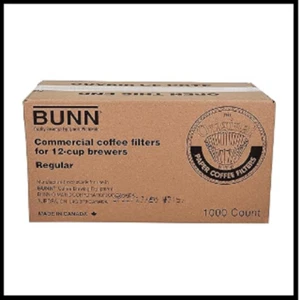 BUNN 12-Cup Commercial Coffee Filters 1000 count 20115.0000 - Picture 1 of 3
