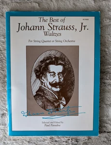 The Best Of Johann Strauss, Jr. Waltzes: For String Quartet or String Orchestra - Picture 1 of 5