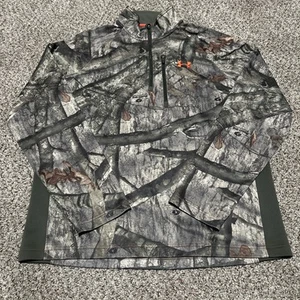 Under Armour Gr. Large L Cold Gear Mossy Oak Camo 1/4 Zip Sweatshirt - Bild 1 von 6