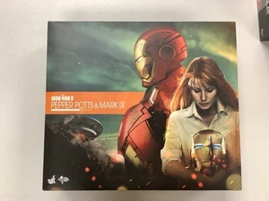 Hot Toys Iron Man 3 Pepper Potts & Mark IX 9 MMS311 Figures 1/6 Scale - Picture 1 of 4